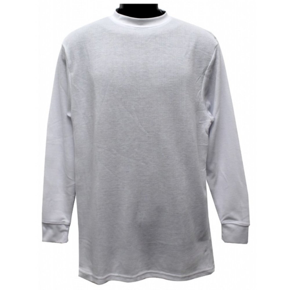 🆕 WHITE THERMAL LONG SLEEVE T SHIRT - MEN